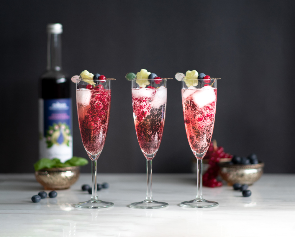 Mabura Getränke Rezept Beeren Secco